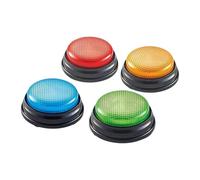 Luwecf 4x Quiz Game Beeper System Educational Toy for Family Game School Classroom