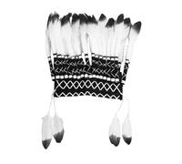 Luwecf American Chief Indian Native Hat Chief Hair Accessory for Dance Show