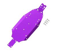 Luwecf Chassis Plate As Base Plate And Upgrade Part for Chassis As Underrun Protection Made of Aluminum Alloy for The Performance Optimization of LOS0, Purple