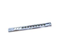 Luwecf Chromatic Harmonica Mouthpiece, Metal Replacement Part with 12 Holes, Round Hole for C Note, Mouthpiece Part for Music Rehearsals, Beginners, Stage Pe, 12 holes Short