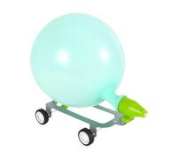 Luwecf DIY Balloon Car Toy DIY Educational Model Kit Balloon Powered Car Scientific for Toddlers