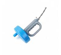 Luwecf Drain Cleaner Plumbing Auger Clog Remover Wire Flexible Cable With Drum Housing For Deep Reach suitable for kitchen toilet sink, Blue Shell 3M Dredger