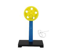 Luwecf Educational Physics Experiment Wheel And Axle Model Labs Simple Machines Playset Creative DIY Teaching Science for Teaching Aids Beginner