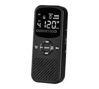 Luwecf Electronic Metronome, Digital Metronome, Volume Control, Multiple Sound Modes, Portable for Piano, Saxophone, Violin, Drums, black
