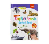 Luwecf English Words Sound Book Vocabulary Building Touch Early Learning Listen And