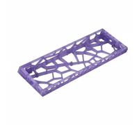 Luwecf Frosted Keyboard Case Mechanical Keyboard Shell PC Material Computer Cover Hollow Pattern Suitable for DIY Builds Gaming Office, color to 6