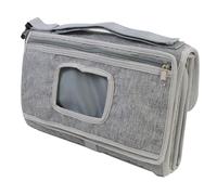 Luwecf Grey Foldable Changing Mat, Comfortable Gift, Compact and Portable Pillow, Accessory for Newborn Girls and Boys, Gray