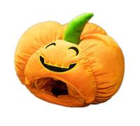 Luwecf Halloween Pumpkin Hat Jack Headwear Costume Accessory Cozy Textile Material Suitable for Group Cosplay Indoor Celebrations