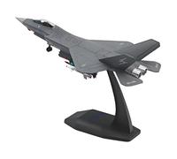 Luwecf J35 Fighter Jet Model, Die-cast Metal, 1:100 Scale, with Stand And Wheels for Display And Decoration, Air Force