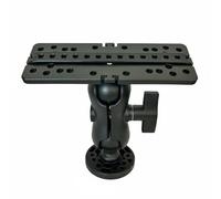 Luwecf Kajak Mounting Bracket Dock Sonar Display Stand with Flexible Viewing Angle and Construction Suitable for Fishing Kayaks Angler Equipment Boat Use Outdoor Recreation