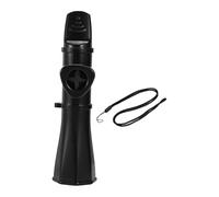 Luwecf Kazoo Flute Children's Wind Instrument Musical Toy for Developing Creativity, PP Material with Lanyard, for Music Lessons And Birthday Parties, Black