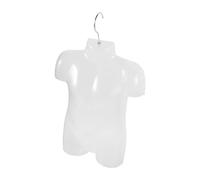 Luwecf Kid Mannequin Torso Half Body Display Model Clothes Hanger for Clothing Dress