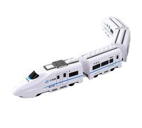 Luwecf Kids Vehicle Train Toy High Speed Railway Toy Children Educational Toys Detached Toys Set for Kids Children Age 6 7 8 9 10 Boys Girls Gifts,NOT RC & 4 carriages