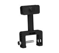 Luwecf Label Holder Clip Display Stand for Display Information, Swivel Structure, Lightweight PP, Practical, Sturdy Mounting, Suitable, Black