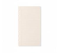 Luwecf Loose Leaf Refill Binder Paper Punched Sheet Organizer Planner Insert 100g Smooth Writing Material Suitable for Academic, A6, Todo