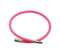 Luwecf Low-pressure Regulator Hose, Diver Hose, LP Hose, Diving Pressure Gauge Hose with Reliable Closure And Easy Handling for Flexible Applications, pink, 75cm