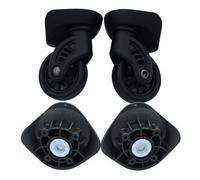 Luwecf Luggage Caster Replacement Wheel Set With Smooth Swivel Movement Structure Silent Rolling Easy Mounting suitable for suitcase repair travel weekend trips