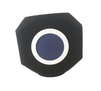 Luwecf Mic Soundproof Sponge Condenser Mic Lightweight Convenient Soundproof Cover for Live Use, Blue