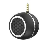 Luwecf Mini Speaker with 35mm Aux Input, USB, Portable, Lightweight, for Mobile Phone, Laptop, Tablet, Conference Room, Black