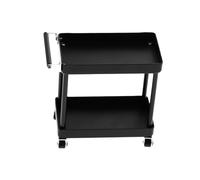 Luwecf Miniature Trolley, Miniature Sculpture, Model Diorama, Garage Accessory, Decoration, Double-Story Metal Construction, Suitable, black