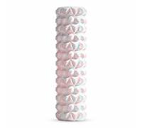 Luwecf Muscle Relaxation Massage Tool, and Recovery with Pattern, for Physical Therapy, Diamond Pink Blue, 30CM Foam Roller * Local Massage