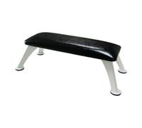 Luwecf Nail Arm Rest Manicure Table Hand Pillow Support Table Mat Cushion Stand Manicure Hand Rest PU Leather Stylish Easy Clean Suitable for Professional Na, black with white leg