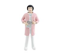 Luwecf People Model Professional Figure Layout Scenery Landscape for DIY Scene Decor Miniature Diorama Figure Hand Painted Craft, Nurse
