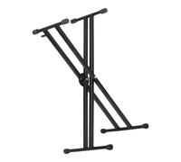 Luwecf Piano Keyboard Stand, Digital Piano Stand, Double Braced, X-Shaped Keyboard Stand for Travel