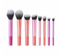 Luwecf Professional Makeup Brush Organizer Bag Set, Synthetic Fiber Eyeshadow Brushes for Travel, for Artists, Small RT 10-piece set