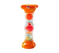 Luwecf Rainmaker Shaker Sound Toy Educational Toy Made of Lightweight PP Material with DoubleSided Folding Function to Promote Coordination, Orange