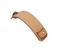 Luwecf Shoulder Leather Shoulder Detachable PU Leather Bag Strap Cushion Handle Universal Design Soft Padding Suitable for, Khaki