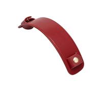 Luwecf Shoulder Leather Shoulder Detachable PU Leather Bag Strap Cushion Handle Universal Design Soft Padding Suitable for, Dark red