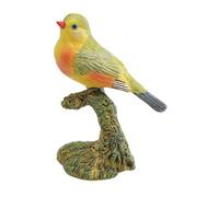 Luwecf Simulation Bird Figurine Realistic Bird Animal Model Miniature Figure Hand-Painted Made of PVC As An Educational Toy for Children Desk Bookshe, Style A