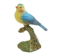 Luwecf Simulation Bird Figurine Realistic Bird Animal Model Miniature Figure Hand-Painted Made of PVC As An Educational Toy for Children Desk Bookshe, Style B