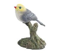 Luwecf Simulation Bird Figurine Realistic Bird Animal Model Miniature Figure Hand-Painted Made of PVC As An Educational Toy for Children Desk Bookshe, Style C