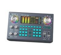 Luwecf Sound Card Sturdy Portable Professional for Gaming Live Broadcast Recording