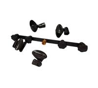 Luwecf Stand Mount Equipped with Holder, Storage, And A Holding Bar Made of PP Material for Group Recordings, Interviews, An, 4 clip