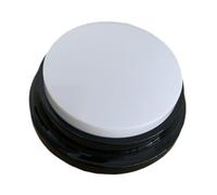 Luwecf Talking Button Voice Recorder - Fun Interactive Gadget for Kids, white