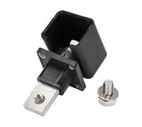 Luwecf Terminal Connector Quick Disconnect Copper Terminal Block Practical Quick Release High Current Protector Easy to Mount Energy Storage Suitable for AUT, Black