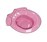 Luwecf The Sitz Bathtub Sits on A Hipped Bath Bowl for Bathrooms and Hotel Toilets, Pink
