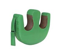 Luwecf Turn Over Sore Pad Bed Turn Over Aid Turning Device Anti Pad Strap Assistant U Pillow PU Leather Sponge Filling Suitable for Bedri, Green