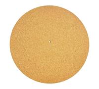 Luwecf Turntable Platter Mat Cork Slipmat Turntable Record Player Pad Turntable Mat with Grip Improved Sound Performance Suitable for Personal, No Groove