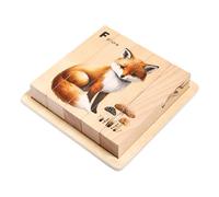 Luwecf Wooden Puzzle Problem Solving Skills Cognitive Development for 2+ Years Kids