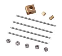 Luwecf Worm Wheel Micro Gearbox 12x Reduction And Compact Easy Installation for Crafts And Learning Projects, Style A