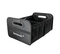 luwiscook Car Boot Organiser, 34L Collapsible Storage Organiser, Car Boot Tidy with 2 Large Compartments, 4 Side Pockets, Non Slip Bottom & Strong Handle, Fit for All Vehicles