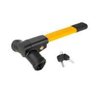 luwiscook Universal Car Steering Wheel Lock - Retractable Anti-Theft T-Bar Car Steering Wheel Lock for Cars, Vans, Caravans & Trailers, High Security with 2 Keys