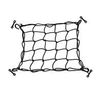 Luwqceu 1Pcs Deck Cargo Net Heavy Duty Luggage Netting Mesh with Lashing Hooks Kayak Accessories for Kayak Storage Truck Bed Fishing Boat