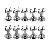 Luwqceu Mini Menu Sign Stands Label Clip Metal Pack of Wedding Place Card Table Numbers Holders for Restaurants, Cafes and Cake Shops