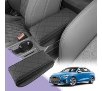 LUWU Compatible with A*udi A3 8Y Sportback 2020-2024 2025 Centre Console Armrest Cover Armrest Covers Protection Car Centre Console Armrest Protection Armrest Covers A3 8Y Accessories