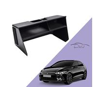 LUWU Compatible with VW Golf 8 8.5 MK8 GTI GTD GTE 2020-2024 2025 UK Car Center Console Storage Box Central Control Multifunctional Organiser Tray with Anti-slip Mat Interior Golf 8 Accessories